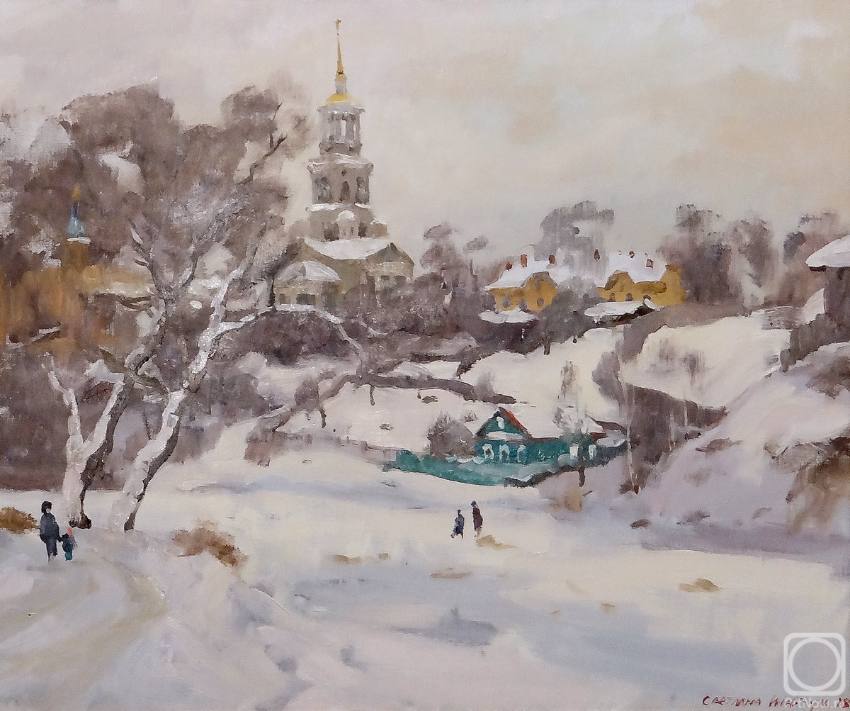 Shevchuk Svetlana. Winter. Torzhok