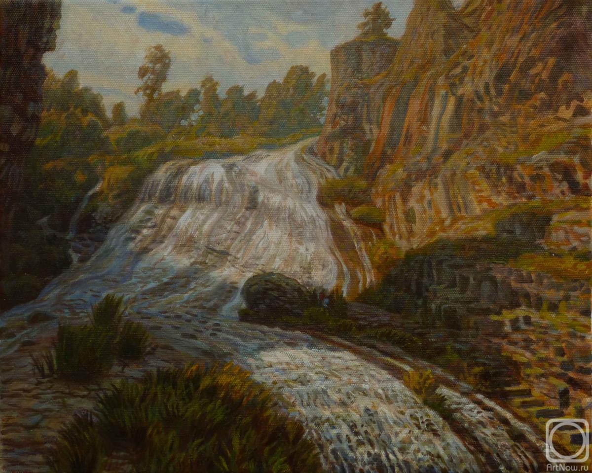 Presnyakov Maksimilyan. Armenia. Big Jermuk waterfall