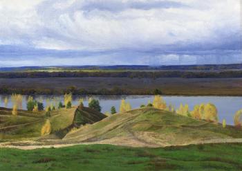 Autumn in the Yesenin region