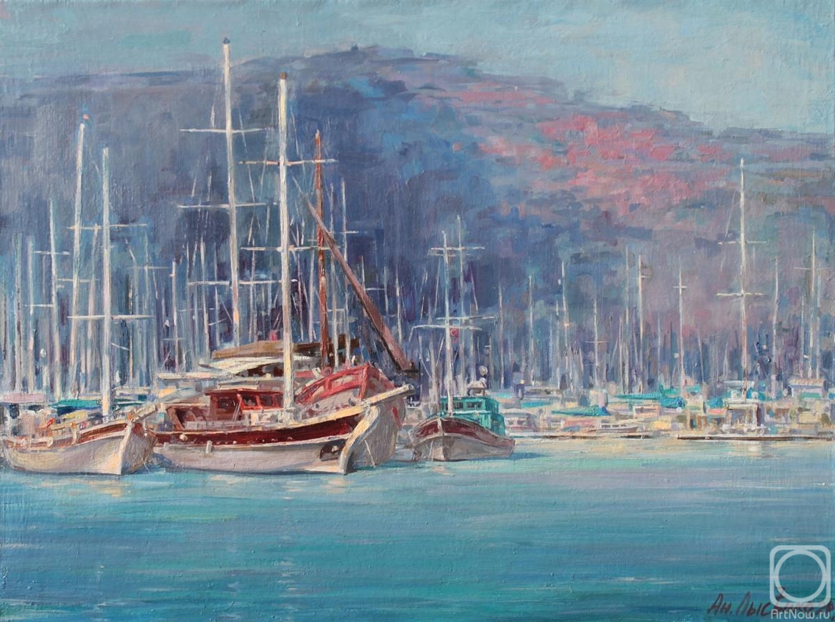 Lyssenko Andrey. Yachts of the Aegean Sea