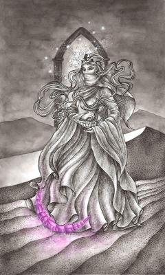 The High priestess (Lasso). Adamovich Elena