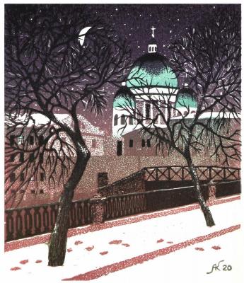 The first snow. Kofanov Alexey