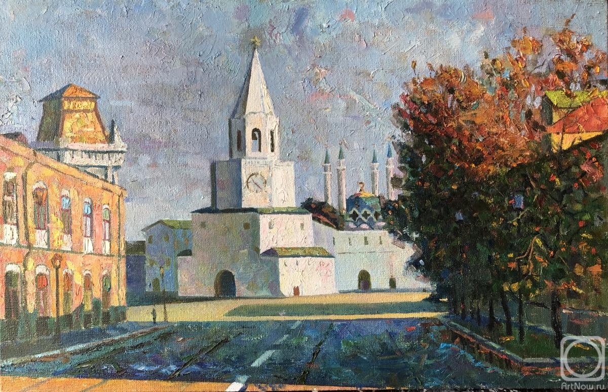 Galimov Aydar. View of the Kazan Kremlin