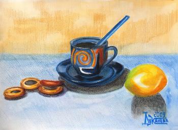 Coffee with Lemon (Tea Spoon). Lukaneva Larissa