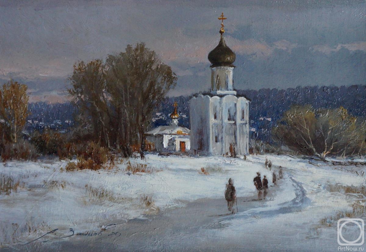 Zaitsev Aleksandr. Intercession on the Nerl
