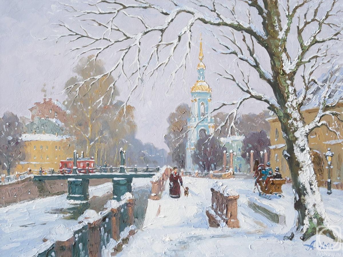Александр Александровский зимний Петербург