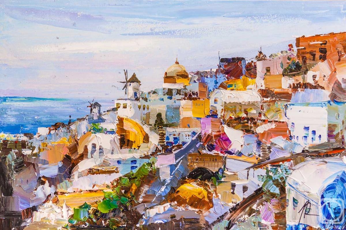 Rodries Jose. In the heart of the Cyclades. Santorini