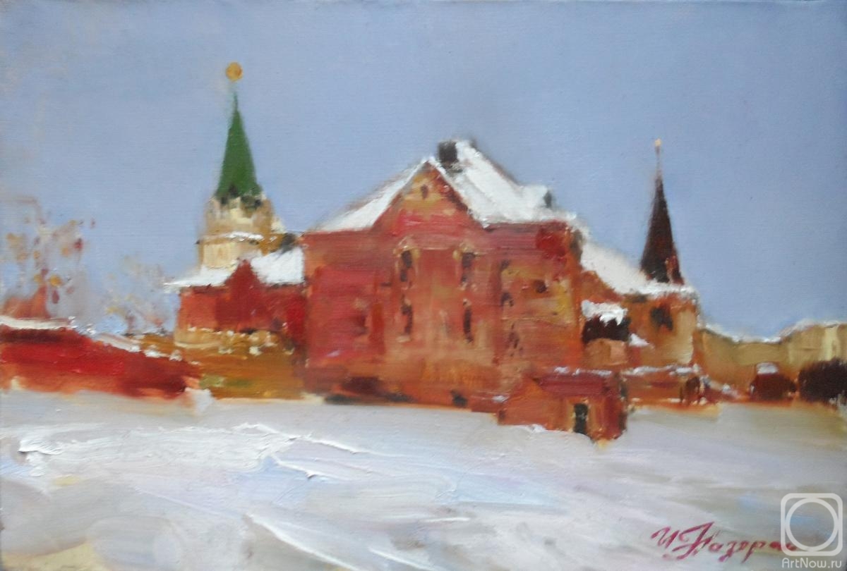 Nazarenko Inna. Winter day in Tsarskoye Selo