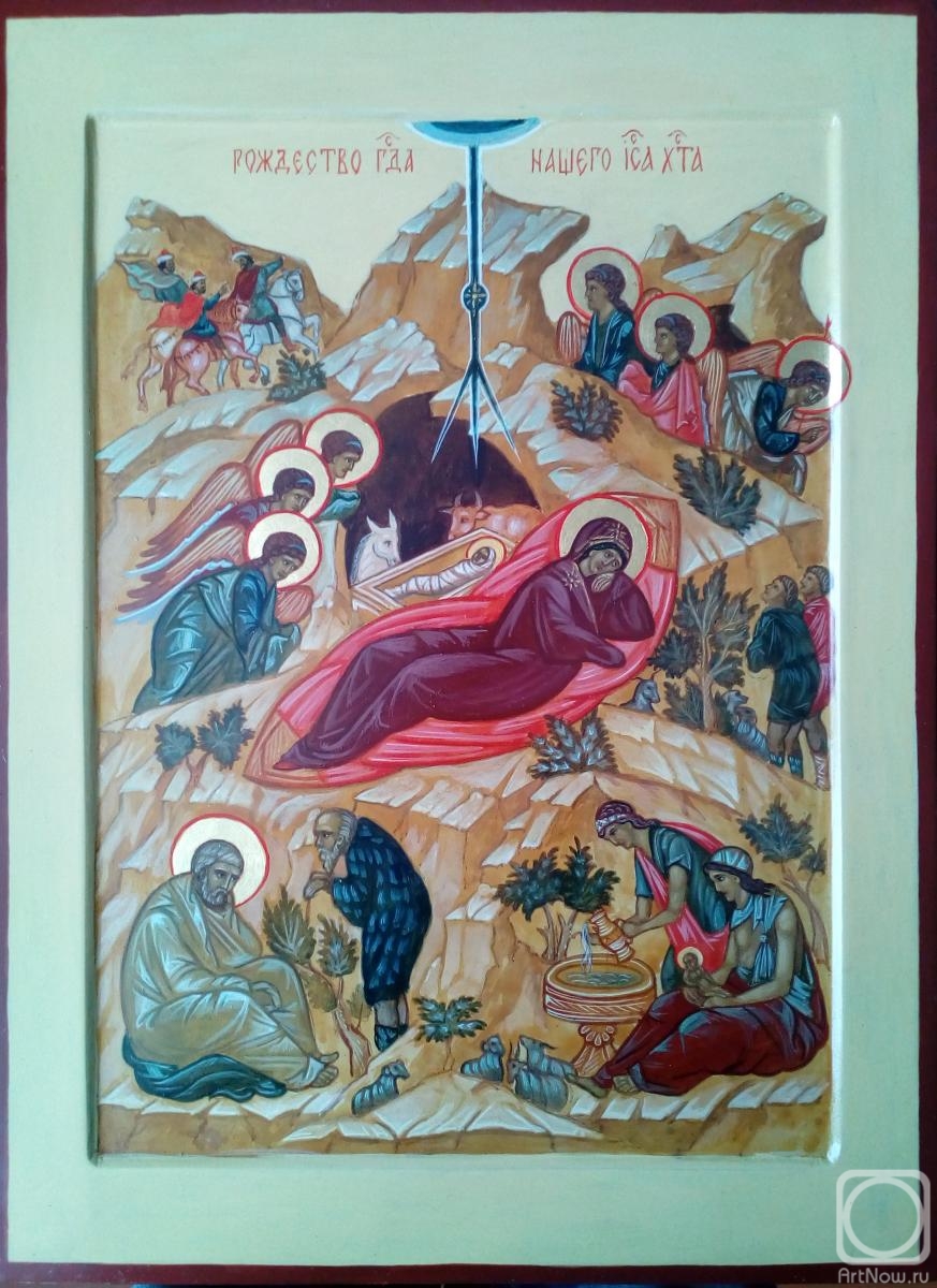 Popov Sergey. The Nativity of Christ