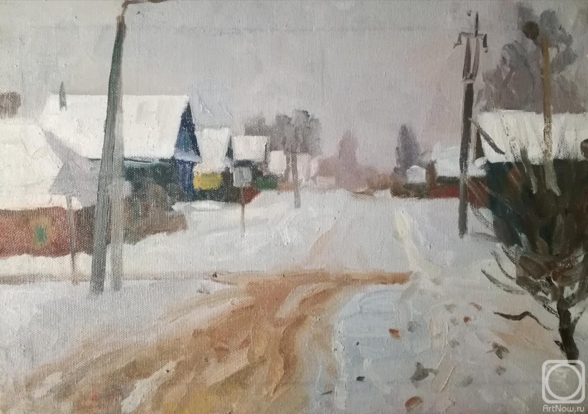 ZHeleznyy Matvey. Winter road