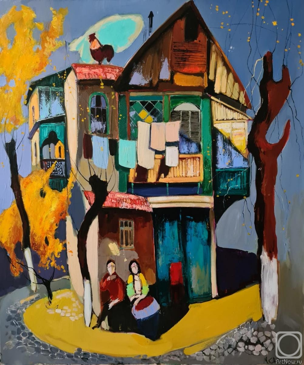 Chatinyan Mger. Lovers at the old house