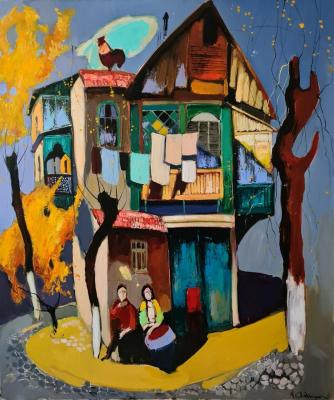 Lovers at the old house