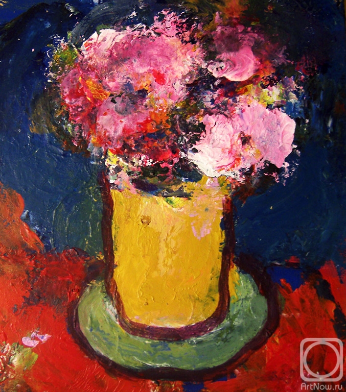 Jelnov Nikolay. Pink bouquet