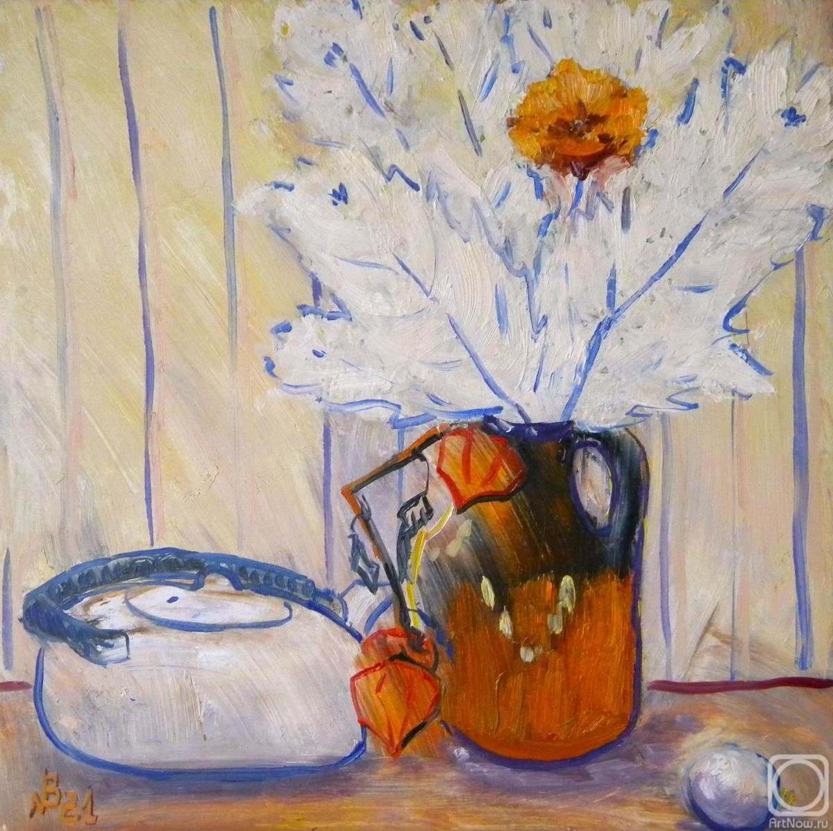 Charova Natali. New Year's still life