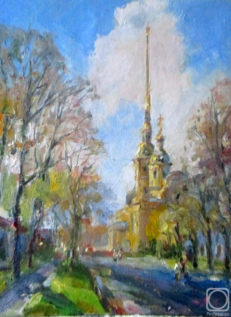 Rusanov Aleksandr. In the Peter and Paul Fortress