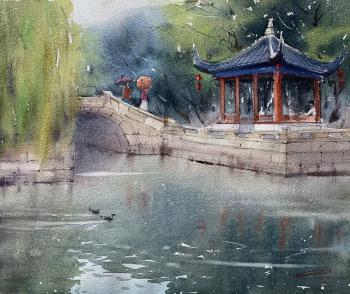 Gazebo in Tongli (China)