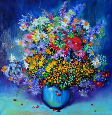 Decorative bouquet (Poppies Decorative). Razumova Svetlana