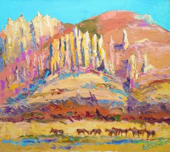 Mustangs (Demirji Painting). Shubin Artyom