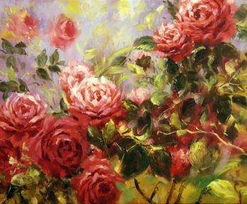 Painting Roses. Dzhanilyatti Antonio