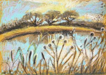 In the reeds. Demidova Anna