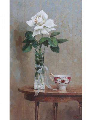 White rose (English Table). Hamaljan Suren