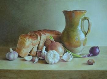 Still life with bread. CHadov Stanislav