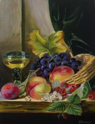 Still life with fruit. Lutcher Elena