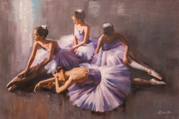 Graceful ballerinas. Kamskij Savelij