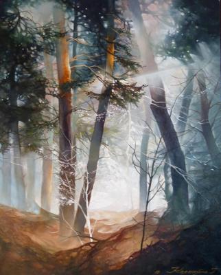 Light in the forest ( ). Kalachikhina Galina