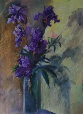 Iris (Iris Floral Painting). SHved Anna