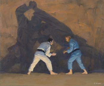 Getting ahead of the body (Judoka). Utkin Eugeny