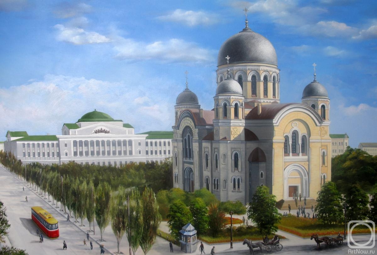Kalachikhina Galina. The Alexander Nevsky Cathedral