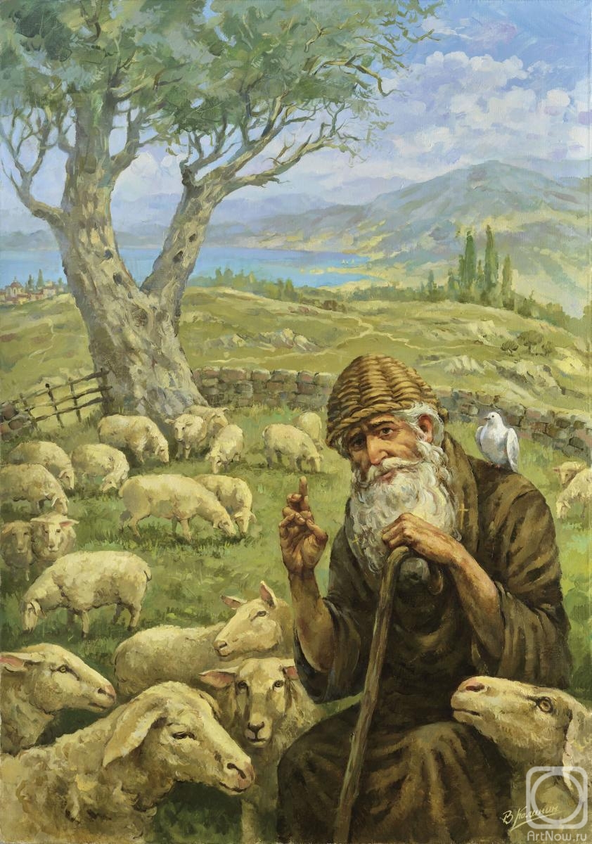 Kalinin Vladimir. The Good Shepherd. Sainted Spyridon Of Trimyphunteia