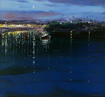 In the night (Waterway). Demidenko Sergey