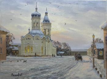 Panov Aleksandr Aleksandrovich. Simbirsk-Ulyanovsk. It snowed