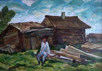 At the sheds. Rakutov Sergey