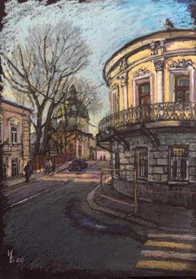 Khokhlovsky lane in Moscow (Old Mansion). Volvak Inna