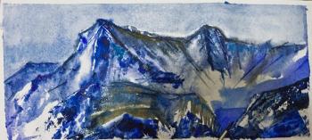 Mountains (Landscape Watercolors). Orekhova Daria