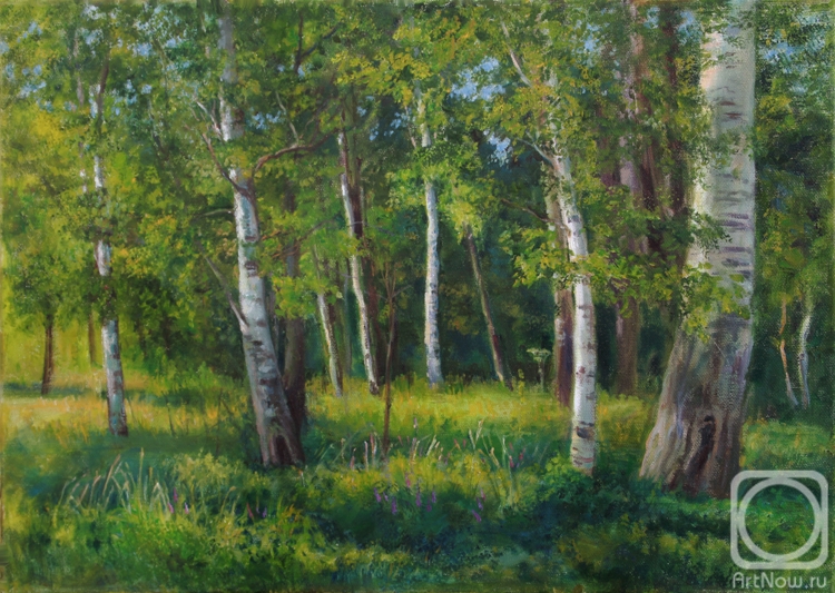 Shumakova Elena. In the grove