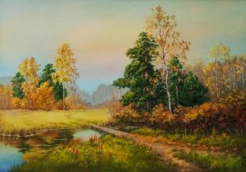 Golden autumn (Realistically Executed Painting). Lashmanova Svetlana