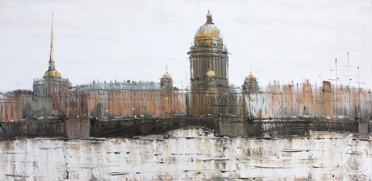 Boyko Evgeny. View from the Neva River