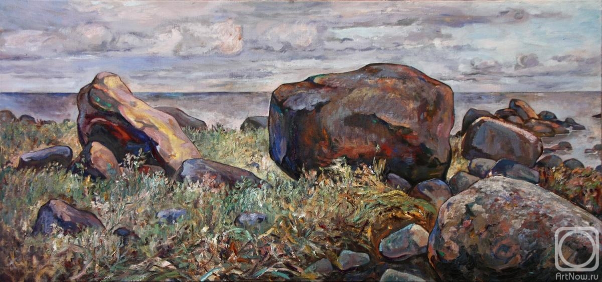 Rumiyantsev Vadim. Boulders on the Gulf of Finland