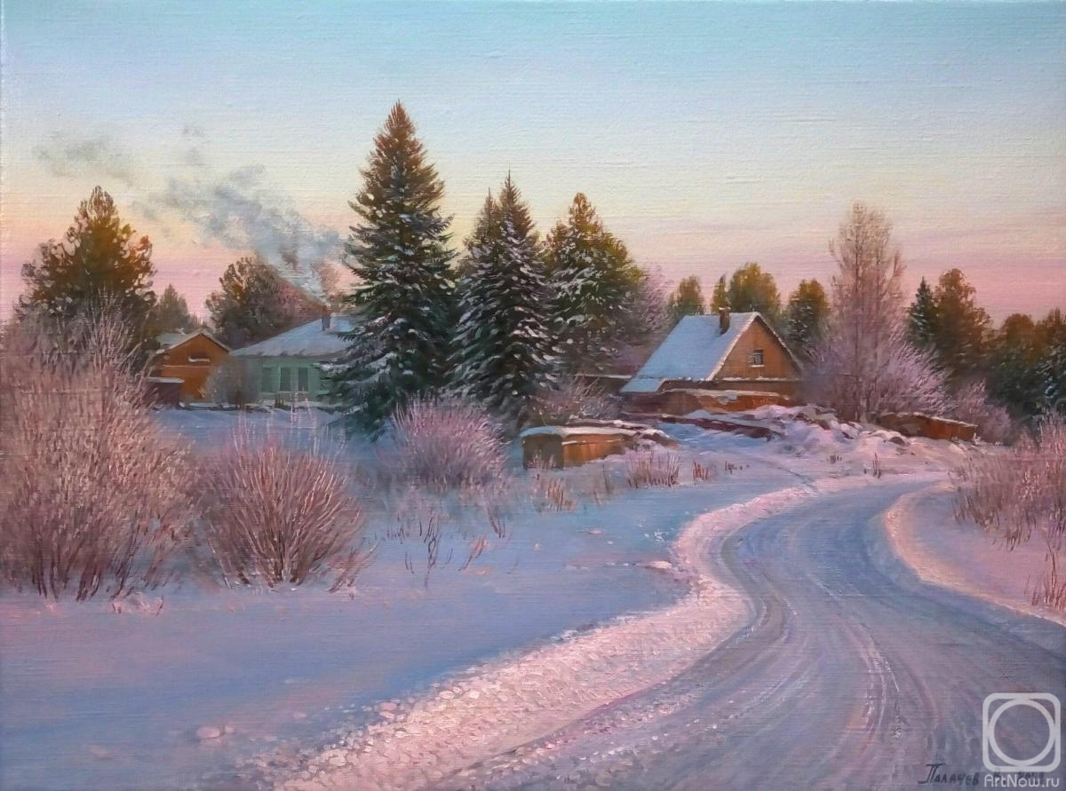 Palachev Vyatcheslav. Frosty evening