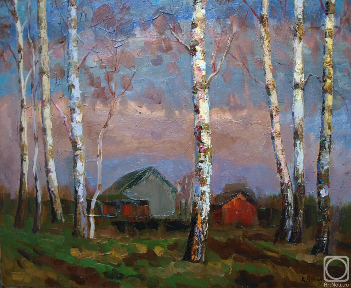 Chernyy Alexandr. Spring birches
