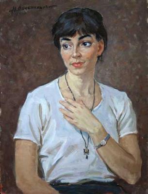 Portrait of Anna. Ovchinnikov Nukolay