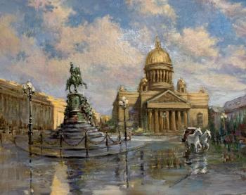 St. Petersburg. St. Isaac's Square. Ilin Vladimir