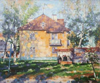 House from childhood (Grandmothers). Timergaliev Rais