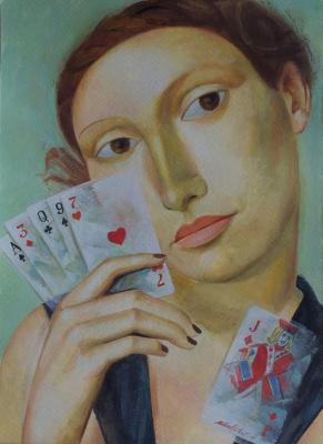 Trick with the cards. Mihalchuk Aleksandr