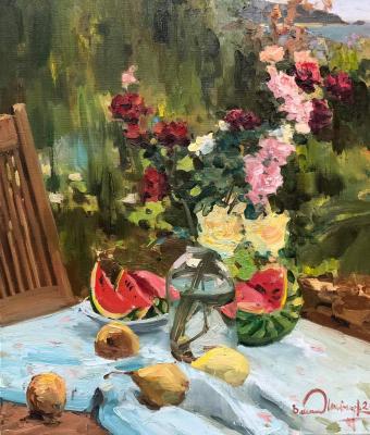 Southern still life with roses (A Still Life With Roses). Shevchuk Vasiliy
