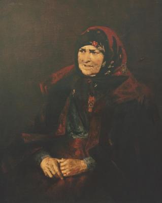 Portrait of Mother. Zakharov Ivan